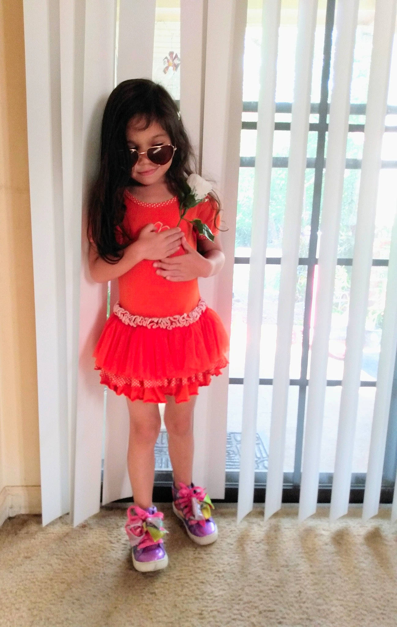 Noel joined the competition — help win amazing prizes! abdomen, arm, bangs, eyewear, fashion_design, fawn, footwear, goggles, hair, human_leg, leg, magenta, person, pink, shoe, shoulder, sunglasses, thigh, trunk, waist