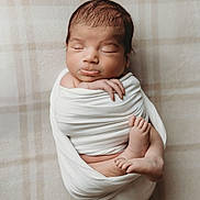 Xavier joined the competition — help win amazing prizes! newborn, baby, sleeping, wrapped, blanket, infant, peaceful, soft, skin, head, hand, foot, toes, portrait, cozy, plaid, texture, rest, cute, small