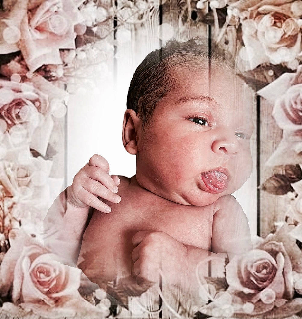 Natalie Danielle Aguirre is registered to the contest to win money with this photo: baby, baby_sleeping, beauty, cheek, chest, child, eyebrow, eyelash, face, happy, head, lip, person, petal, photograph, pink, rose, skin, textile, toddler