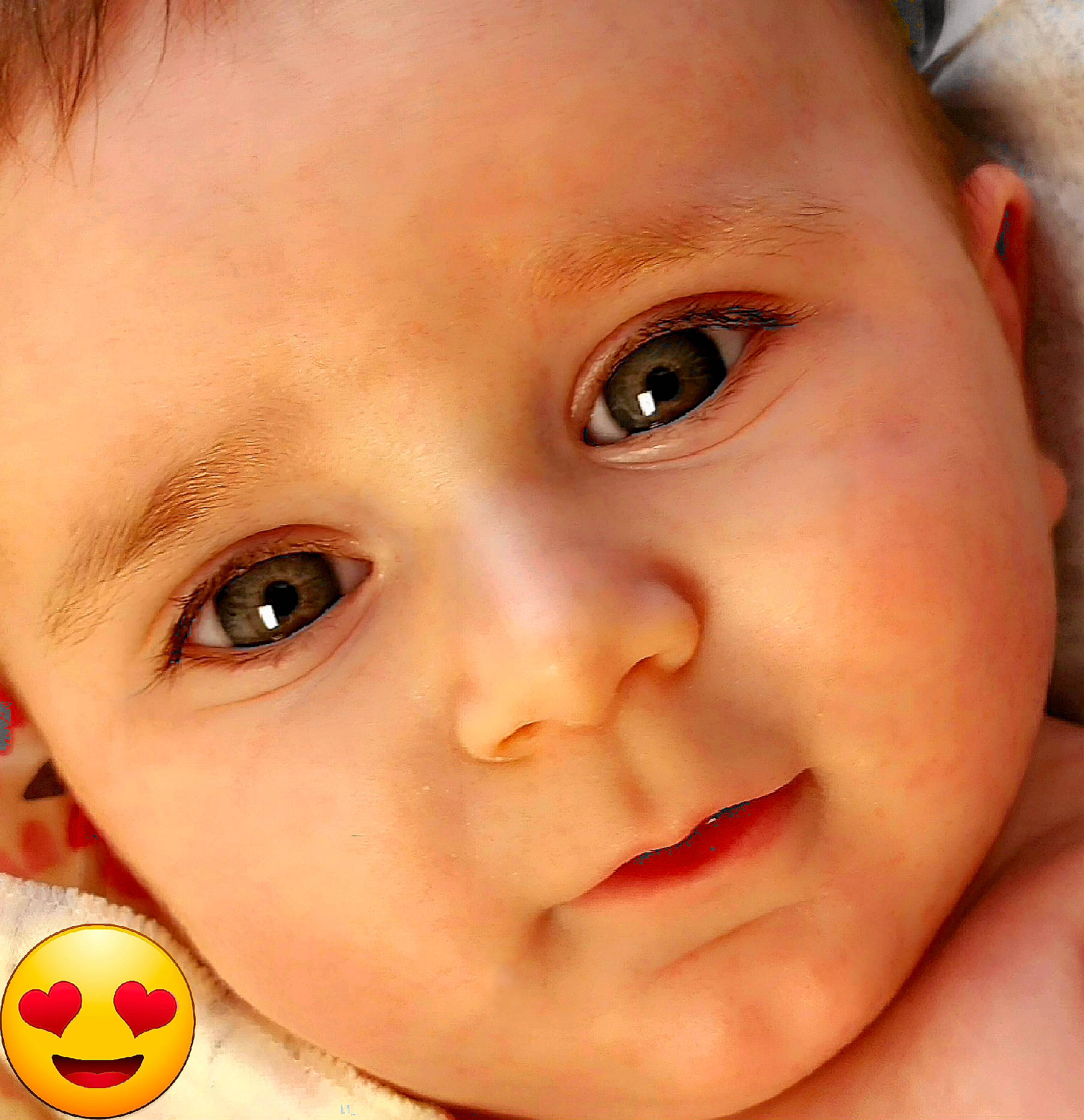 Lillie is registered to the contest to win money with this photo: baby, beauty, cheek, child, chin, ear, eyebrow, eyelash, facial_expression, finger, forehead, happy, iris, lip, mouth, nose, organ, person, skin, smile