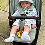 Adam joined the competition — help win amazing prizes! alloywheel, baby, bonnet, cap, car, clothing, face, footwear, hat, head, hosiery, person, photography, portrait, shoe, sock, stroller, sunhat, transportation, vehicle