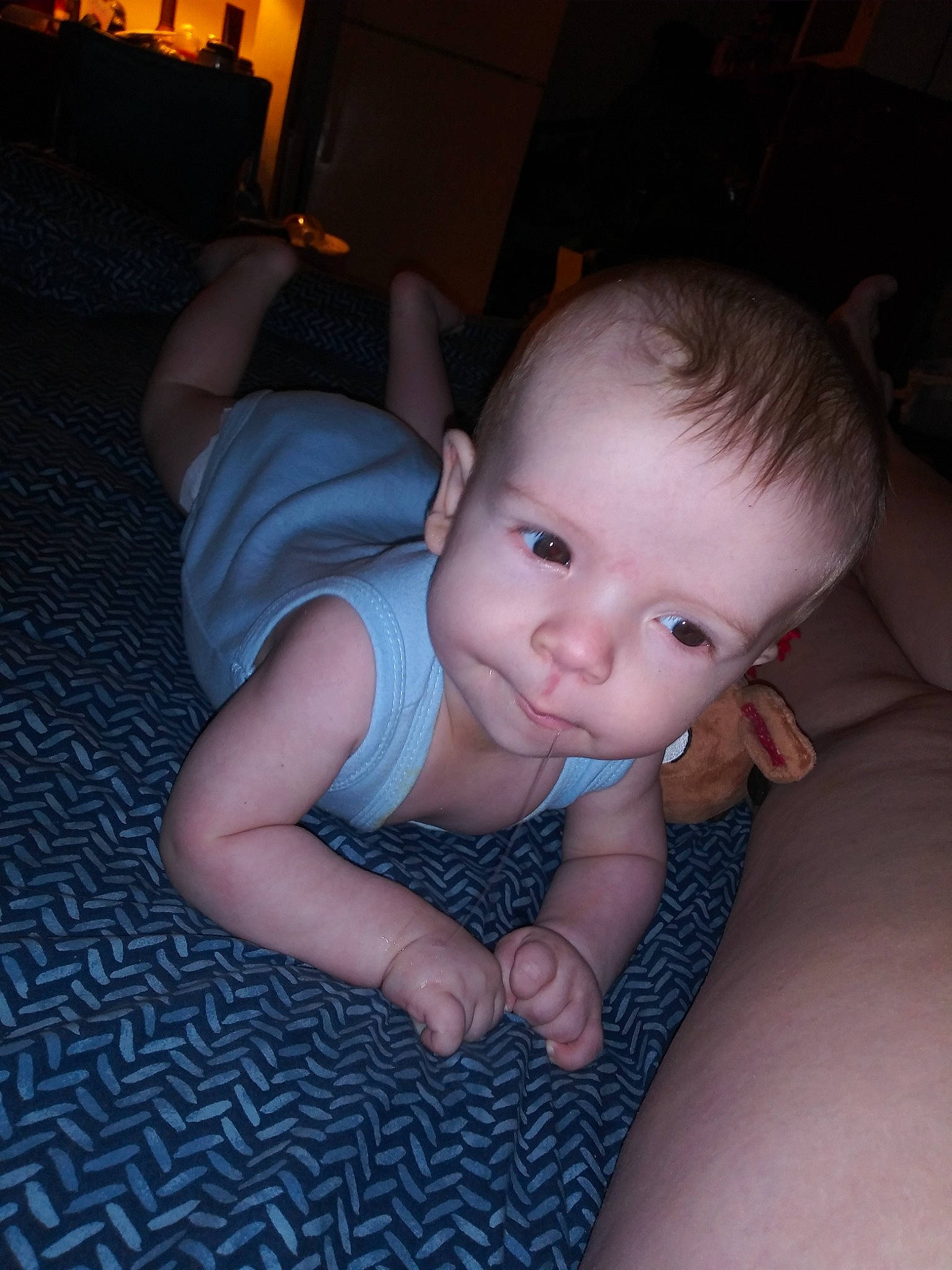 Babyboy is registered to the contest to win money with this photo: arm, baby, beauty, cheek, child, chin, eye, face, forehead, fun, head, iris, leg, lip, mouth, nose, organ, person, sitting, skin