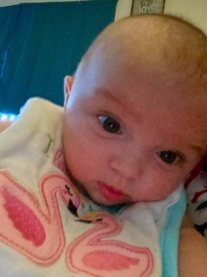 Allie joined the competition — help win amazing prizes! baby, beauty, cheek, child, chin, close_up, ear, eye, eyebrow, face, facial_expression, forehead, head, lip, mouth, nose, organ, person, pink, skin