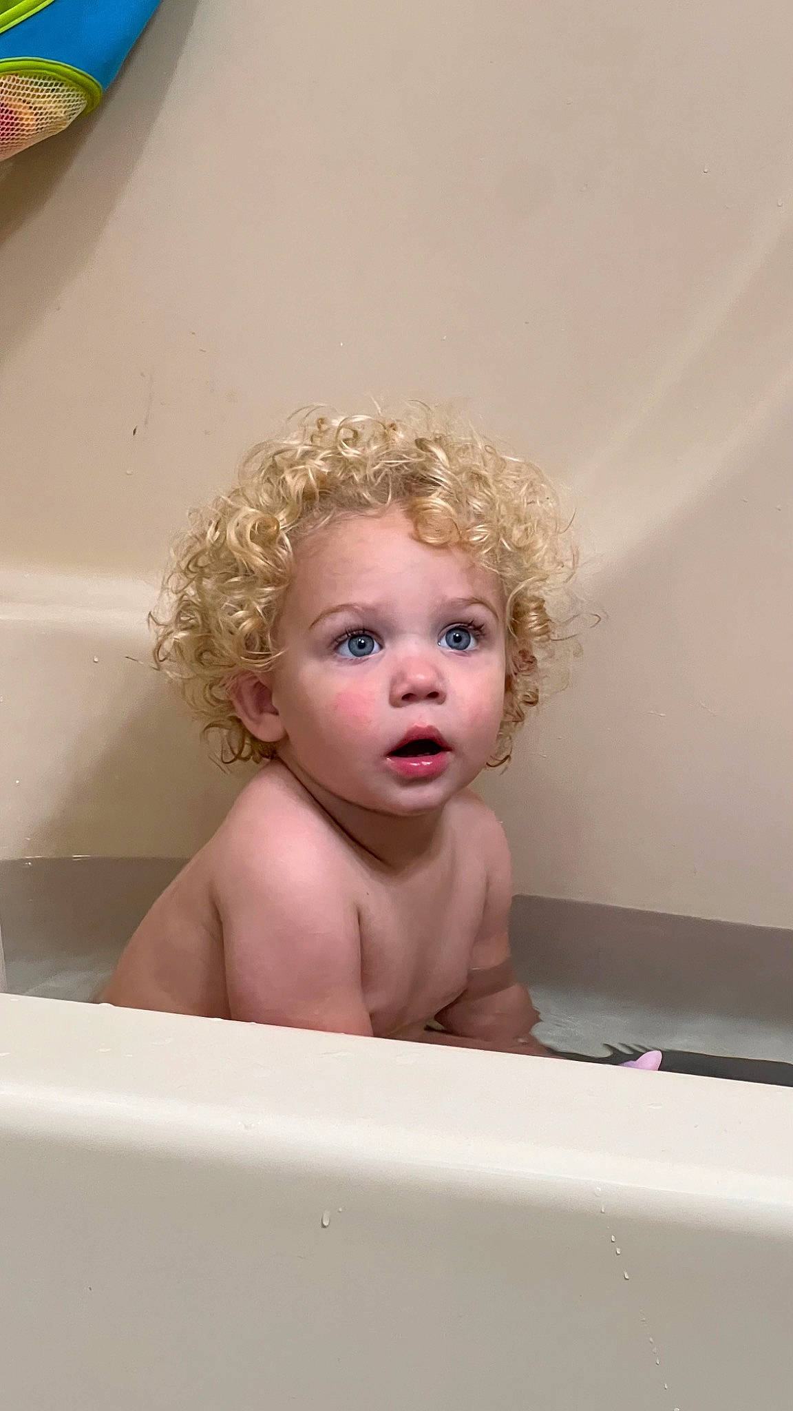 Maverick joined the competition — help win amazing prizes! baby, baby_bathing, bathing, bathroom, bathtub, cheek, child, chin, ear, eye, eyebrow, eyelash, fun, head, iris, jaw, mouth, nose, person, skin