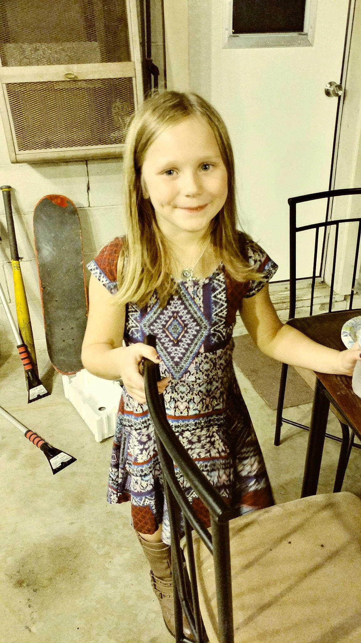 Elliott joined the competition — help win amazing prizes! child, child_model, dress, fashion_design, joy, pattern, person, sleeve