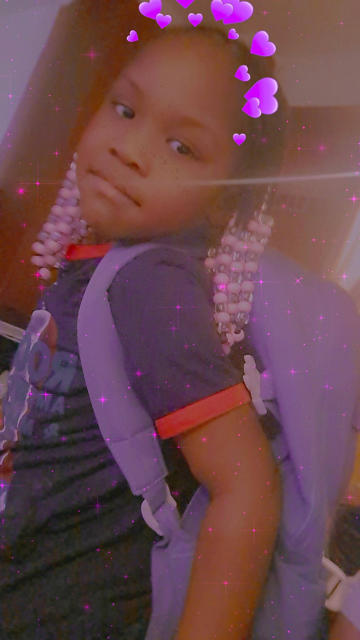 Crystianna is registered to the contest to win money with this photo: abdomen, chest, child, entertainment, event, eye, face, fashion_design, flash_photography, fun, happy, magenta, performance, performing_arts, person, pink, purple, thigh, toddler, trunk