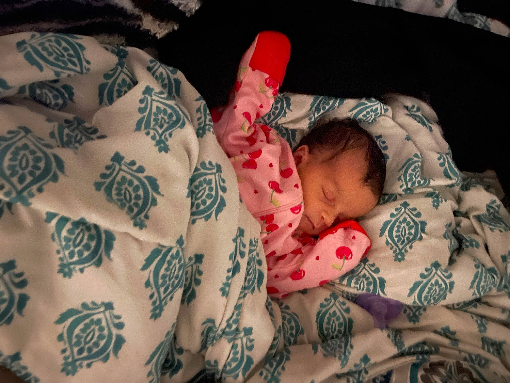 Memphis is registered to the contest to win money with this photo: baby, baby_toddler_clothing, bedding, bedtime, cheek, child, comfort, event, finger, linens, nap, pattern, person, room, skin, sleep, sleeve, textile, toddler