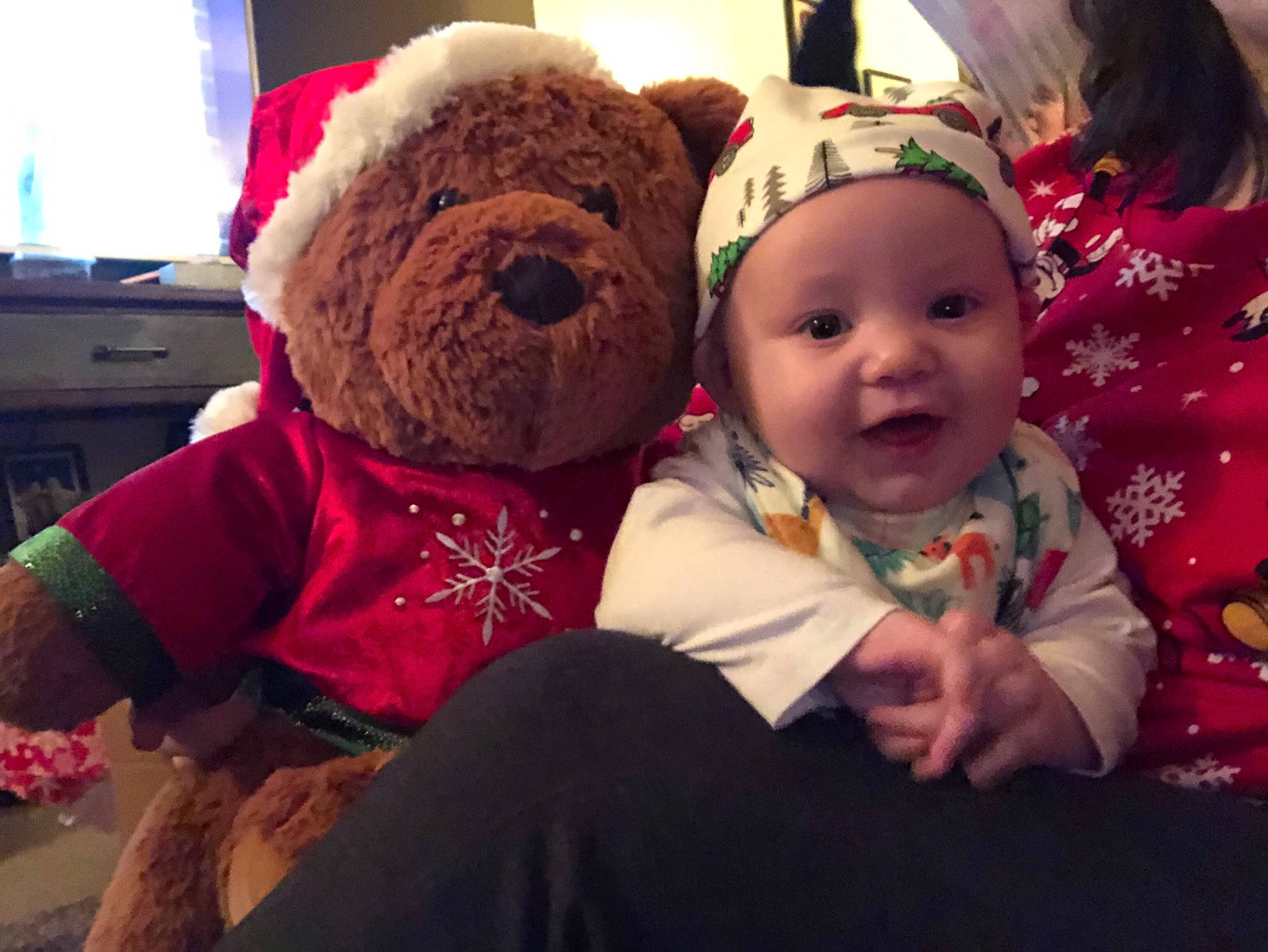 Alias is registered to the contest to win money with this photo: baby, baby_toddler_clothing, baby_toys, bear, cheek, child, fur, headwear, person, plush, sitting, stuffed_toy, teddy_bear, textile, toddler, toy