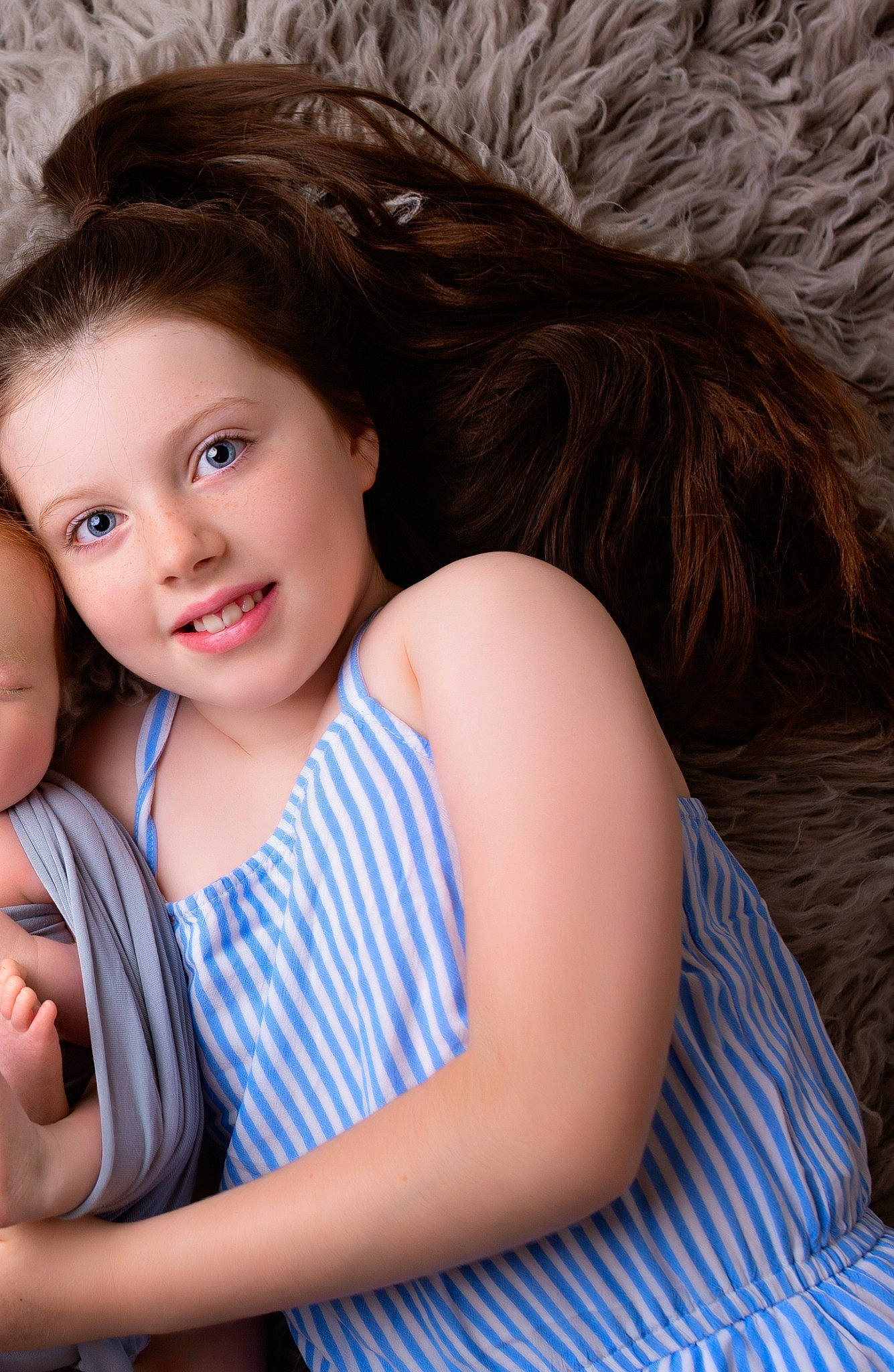 Fleurbella is registered to the contest to win money with this photo: baby, beauty, brown_hair, child, child_model, face, happy, joy, long_hair, person, photography, portrait, portrait_photography, sibling, skin, smile, toddler
