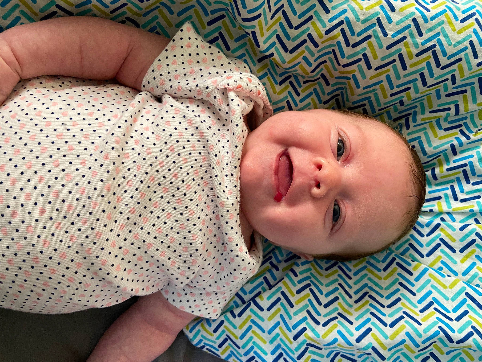 Allie joined the competition — help win amazing prizes! baby, child, pattern, person, skin, sleep, toddler