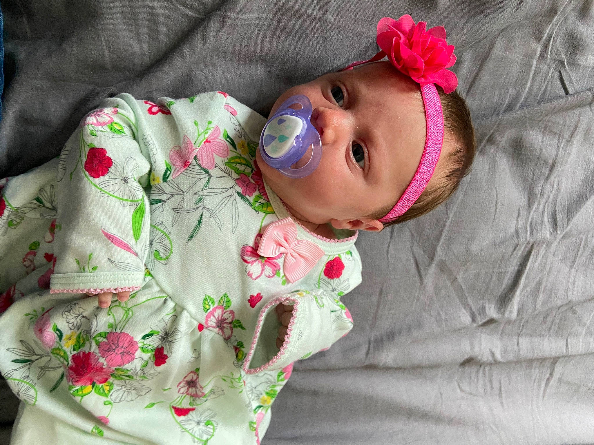 Allie joined the competition — help win amazing prizes! baby, baby_toddler_clothing, cheek, child, person, pink, toddler