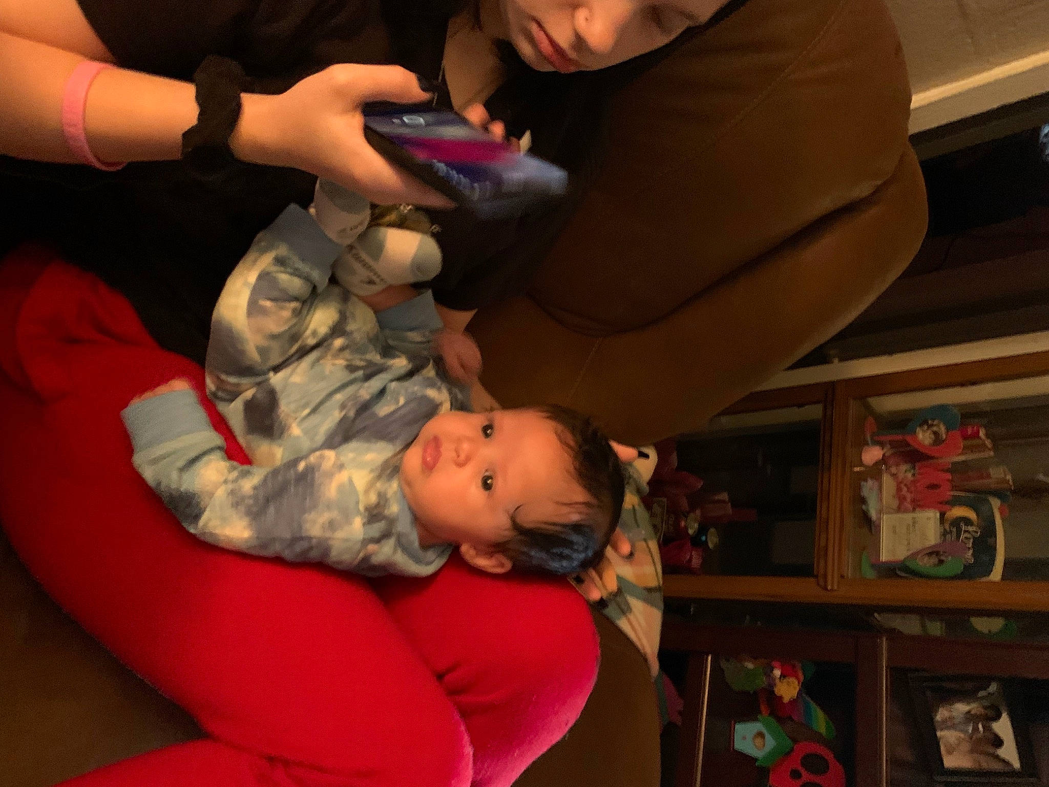 Kolby is registered to the contest to win money with this photo: abdomen, arm, baby, baby_products, child, comfort, elbow, event, fun, gesture, hand, health_care, human_body, lap, medical_procedure, mouth, person, room, service, thigh