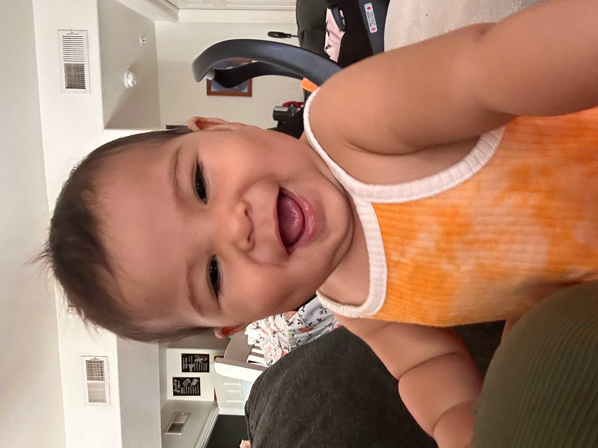 Kehlani joined the competition — help win amazing prizes! abdomen, baby, chest, child, comfort, elbow, eyelash, fun, gesture, happy, jaw, joy, laugh, mouth, neck, nose, person, room, skin, smile