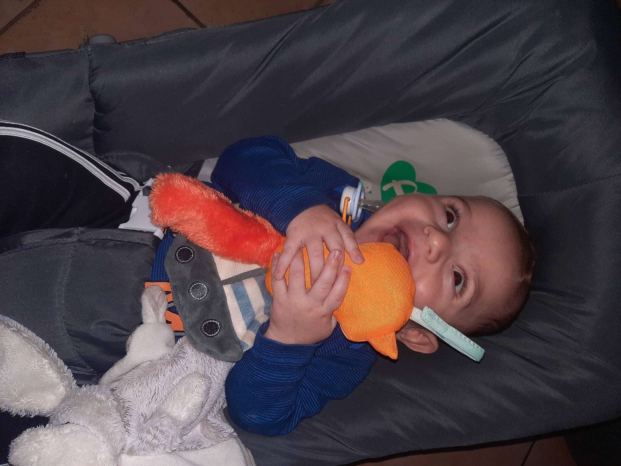 Kayden participe au concours pour gagner de l'argent avec cette photo : baby, baby_products, baby_safety, baby_sleeping, baby_toddler_clothing, child, comfort, infant_bed, person, room, toddler