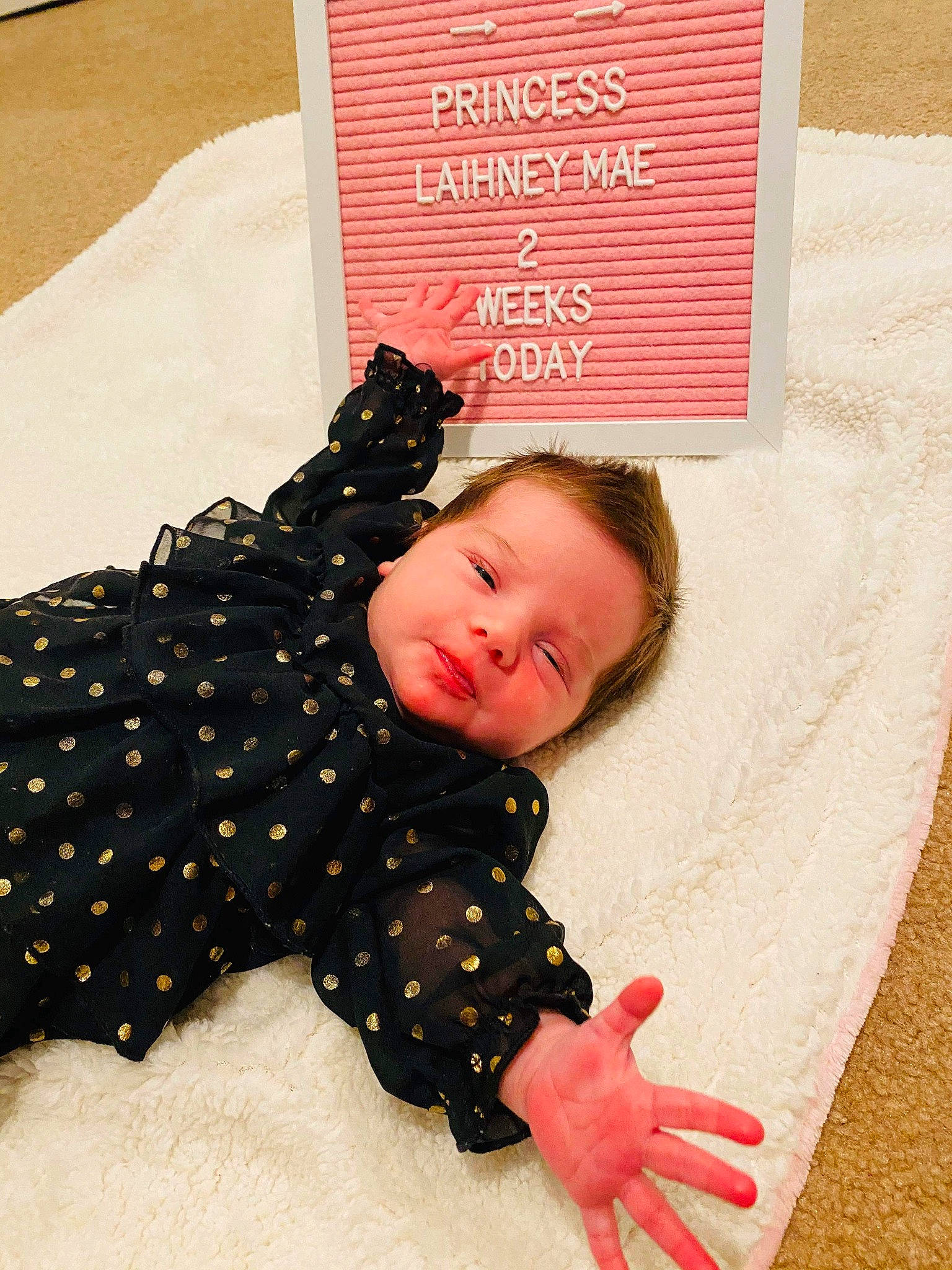 Laihney joined the competition — help win amazing prizes! baby, child, finger, person