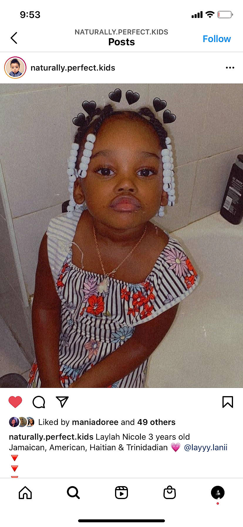 Laylah joined the competition — help win amazing prizes! adaptation, bathroom, body_jewelry, cheek, child, earrings, eyebrow, eyelash, face, fashion_accessory, forehead, hairstyle, happy, head, jewellery, neck, necklace, person, plumbing_fixture, sleeve