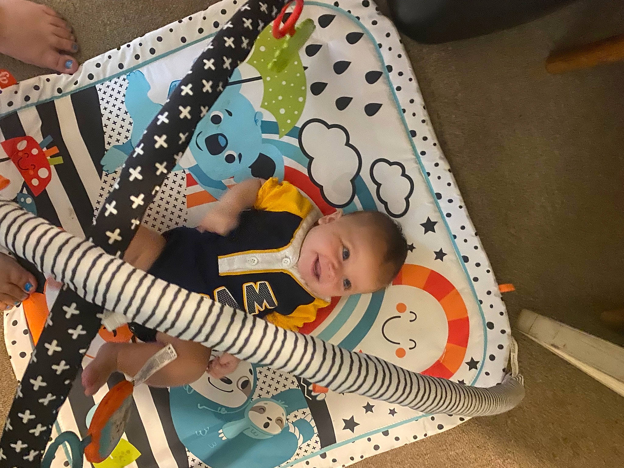 Everlee is registered to the contest to win money with this photo: art, baby, baby_products, baby_toddler_clothing, baby_toys, chair, child, comfort, craft, fashion_accessory, happy, jewellery, linens, pattern, person, play, room, scrapbooking, sitting, toddler