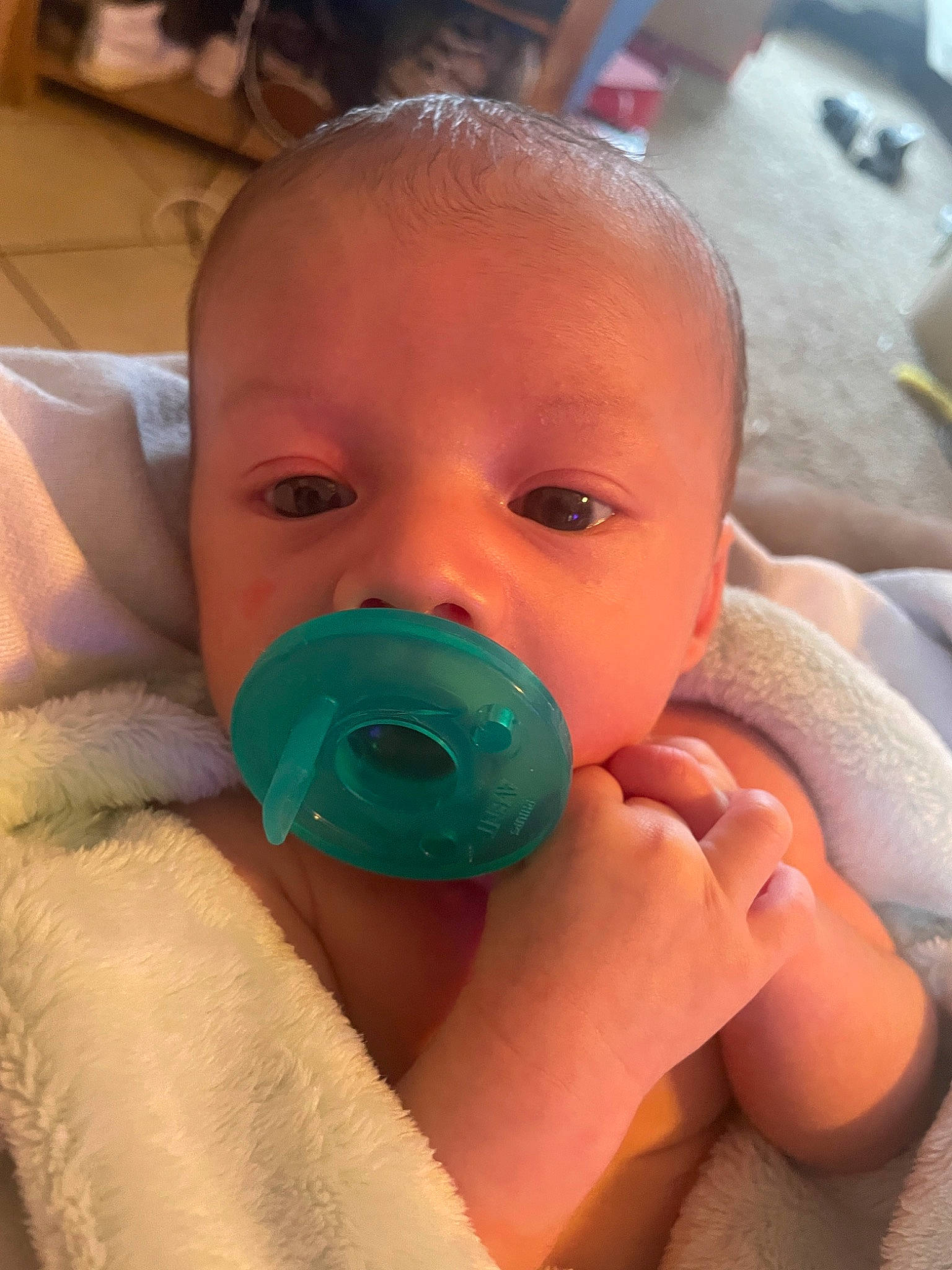 Khalani joined the competition — help win amazing prizes! baby, baby_toddler_clothing, cheek, drinkware, ear, eyebrow, eyelash, finger, hand, happy, head, iris, lip, mouth, nail, neck, nose, person, skin, thumb