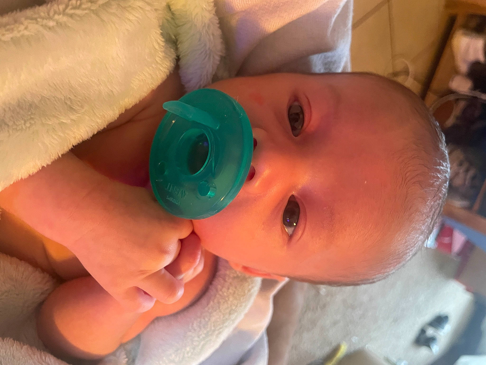 Khalani joined the competition — help win amazing prizes! baby, baby_products, baby_safety, baby_toddler_clothing, cheek, chest, child, eyelash, finger, fluid, happy, iris, mouth, nail, nose, person, skin, thumb, toddler