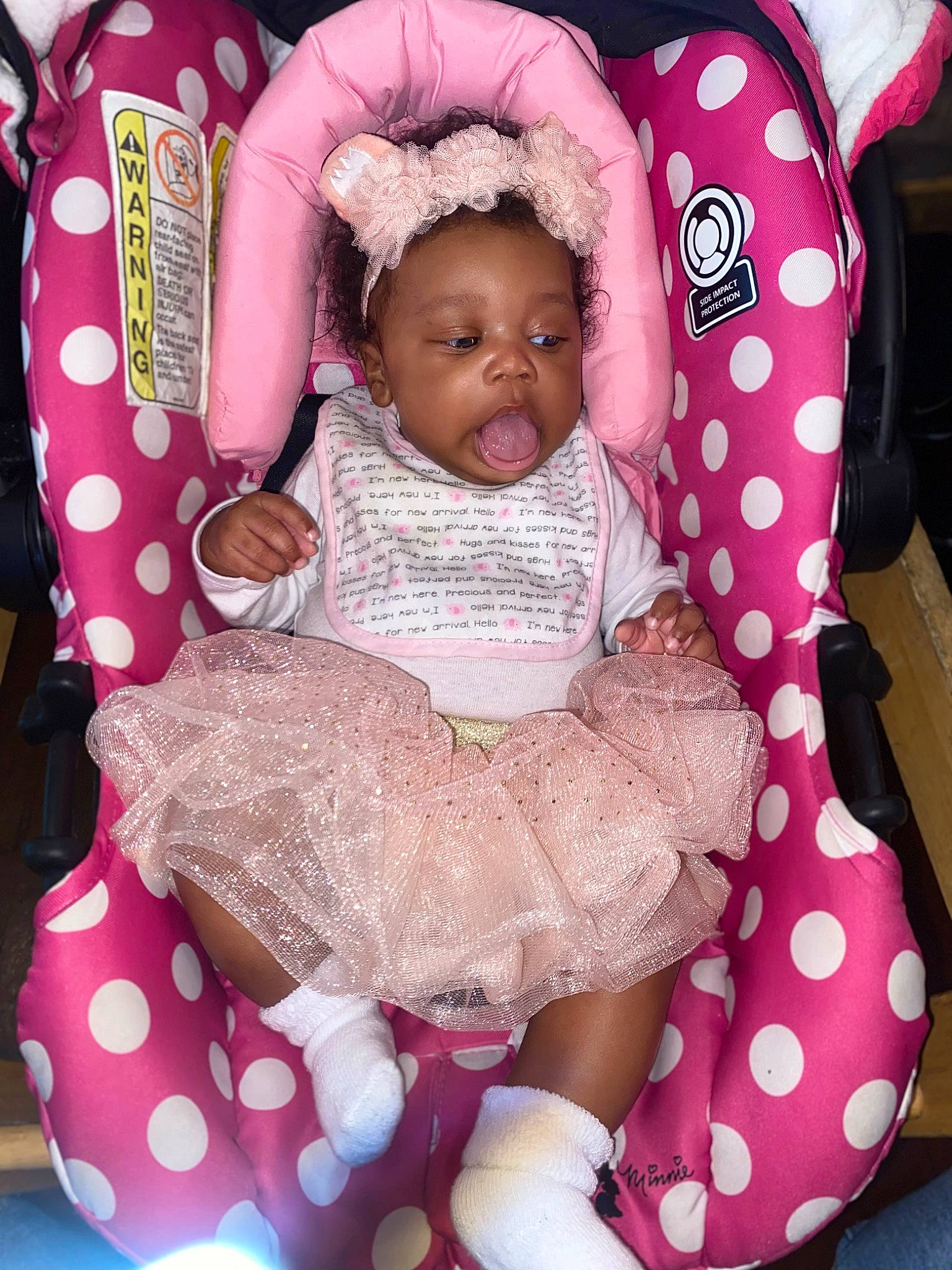 Loyalty joined the competition — help win amazing prizes! baby, baby_carriage, baby_products, baby_toddler_clothing, cheek, child, comfort, head, iris, linens, magenta, organ, pattern, person, pink, product, purple, sleeve, textile, toddler