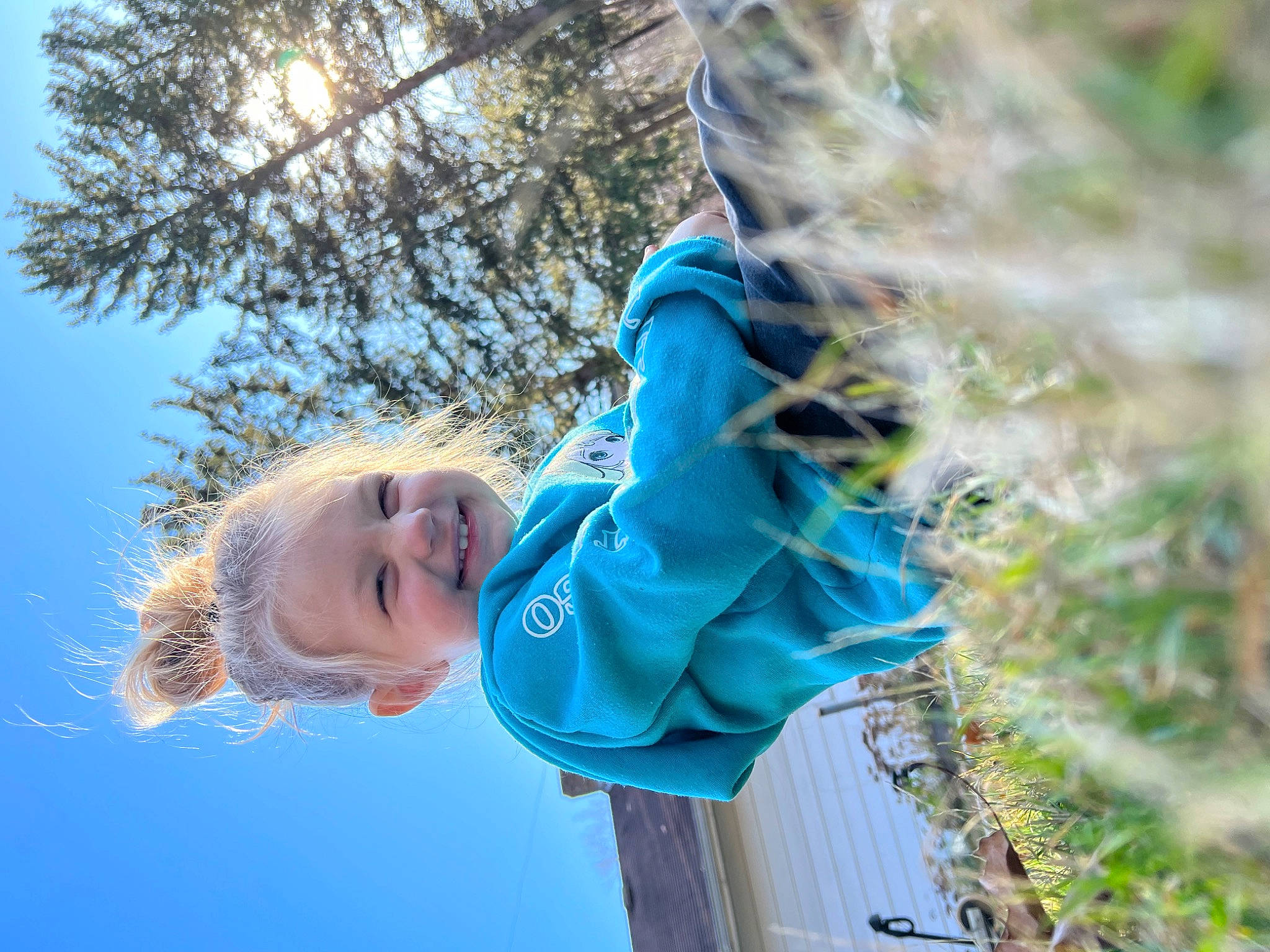 Adeline is registered to the contest to win money with this photo: azure, child, cloud, electric_blue, freezing, fun, grass, happy, joy, leisure, people_in_nature, person, plant, recreation, sky, smile, spring, toddler, tree, twig