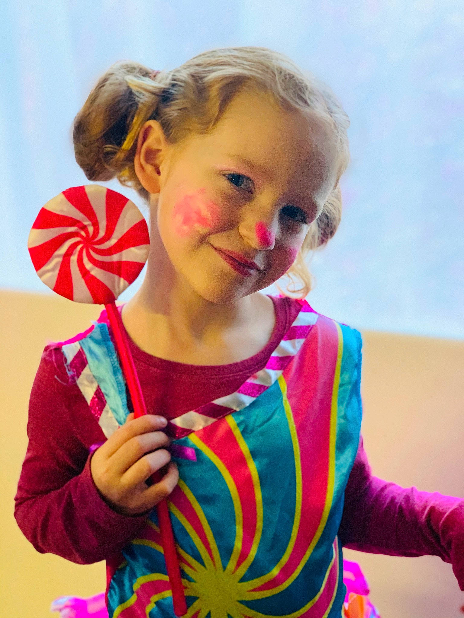 Lea joined the competition — help win amazing prizes! child, ear, face, fun, magenta, neck, nose, person, pigtail, play, toddler