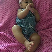 Aloni joined the competition — help win amazing prizes! child, finger, girl, infant, nap, pink, product, purple, skin, sleep, toddler