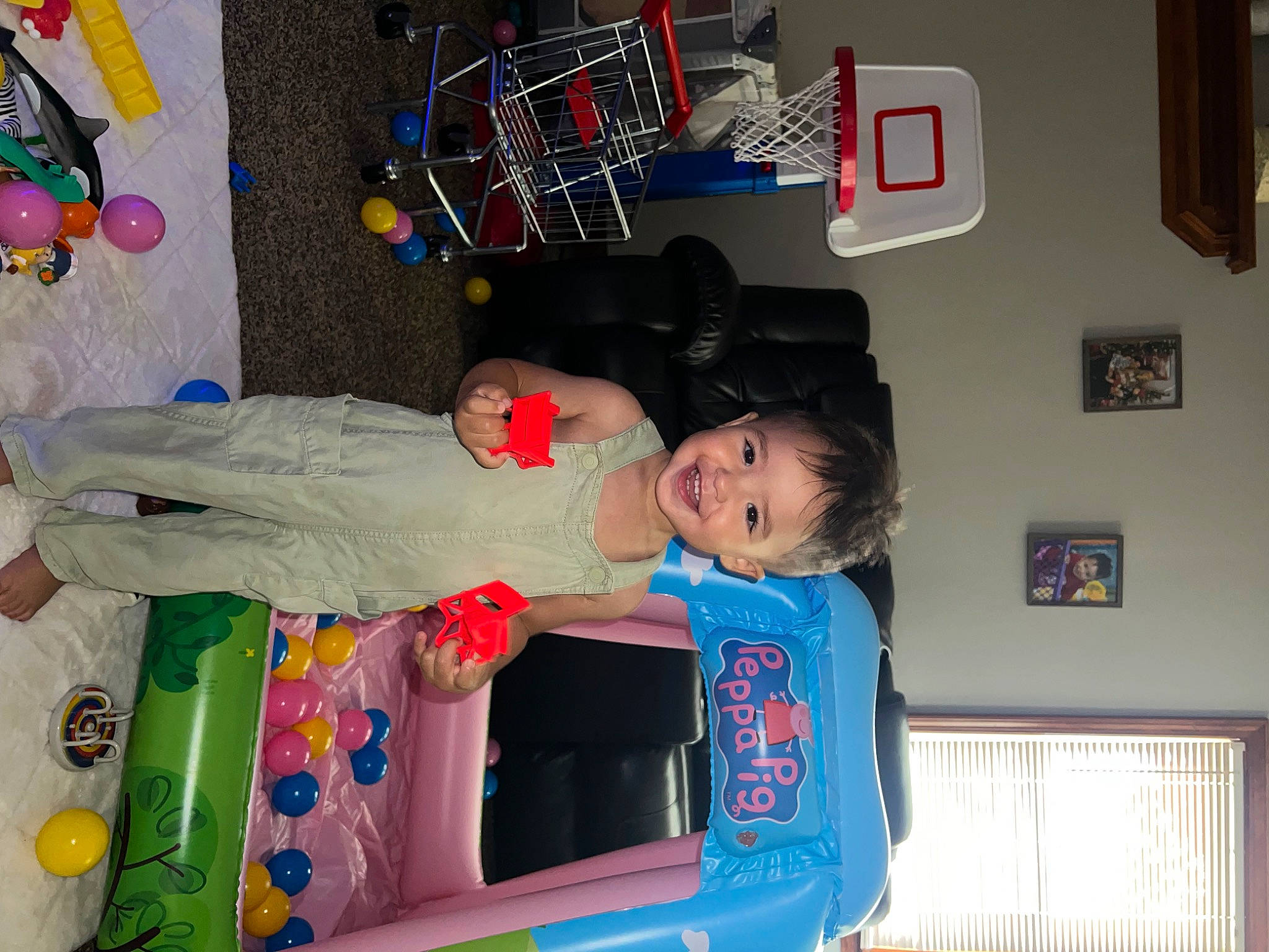 Sterling joined the competition — help win amazing prizes! baby, baby_products, baby_toddler_clothing, baby_toys, child, fun, hat, joy, leisure, person, play, room, smile, toddler, toy