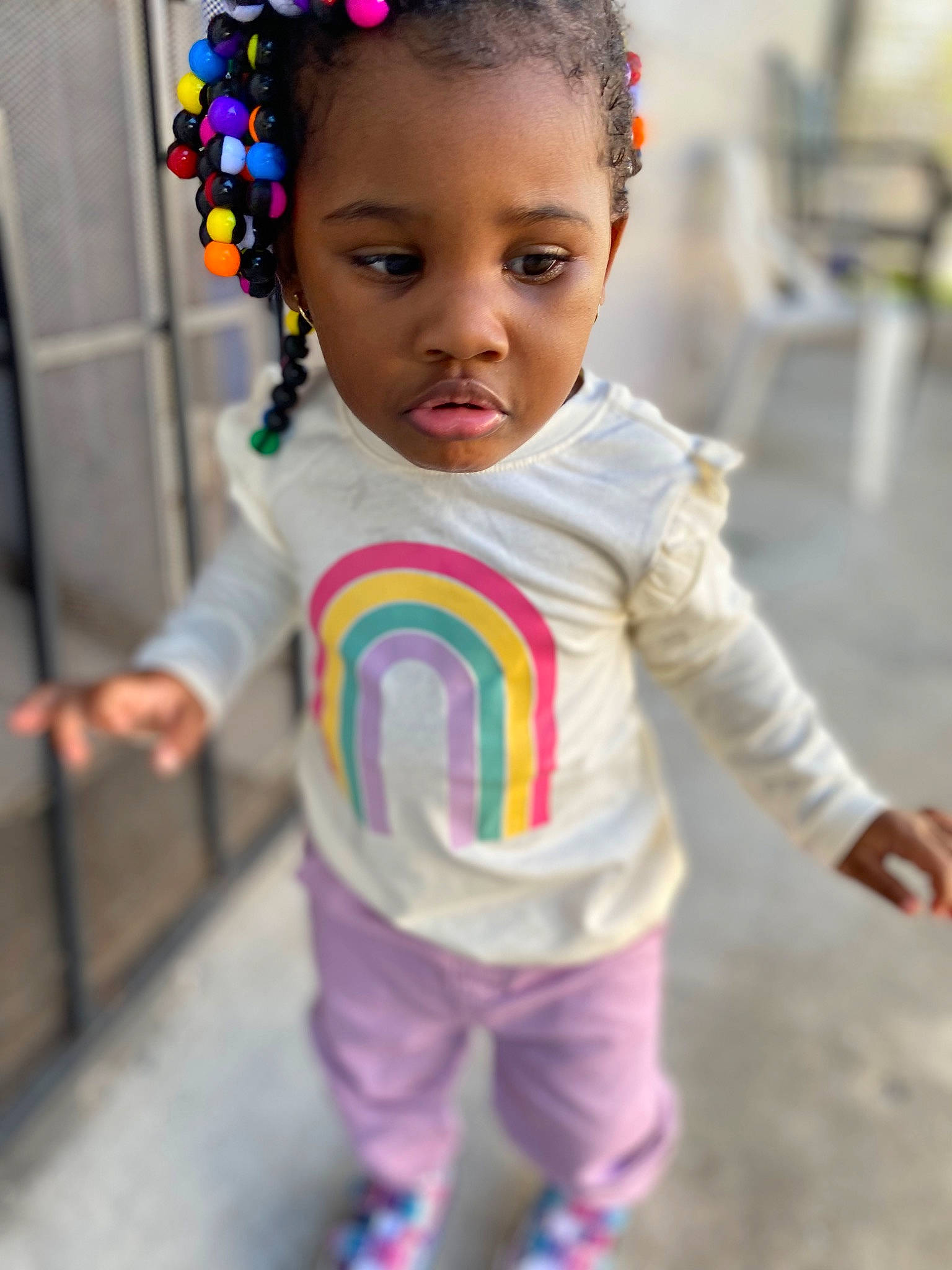 Aunteria joined the competition — help win amazing prizes! baby_toddler_clothing, child, eye, face, facial_expression, fun, goggles, hairstyle, happy, head, iris, jewellery, people, person, photograph, pink, skin, sleeve, smile, t_shirt