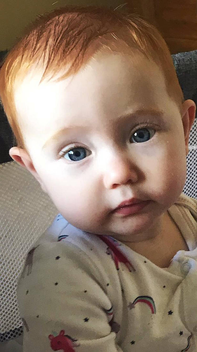 Alissa joined the competition — help win amazing prizes! baby, blond, cheek, child, chin, close_up, ear, eye, eyebrow, face, forehead, hair, head, iris, lip, mouth, nose, organ, person, skin
