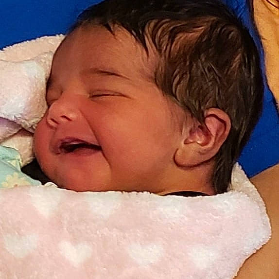 Janelise joined the competition — help win amazing prizes! baby, beauty, bedtime, birth, cheek, child, chin, eye, face, facial_expression, forehead, head, human, lip, mouth, nose, person, skin, sleep, smile