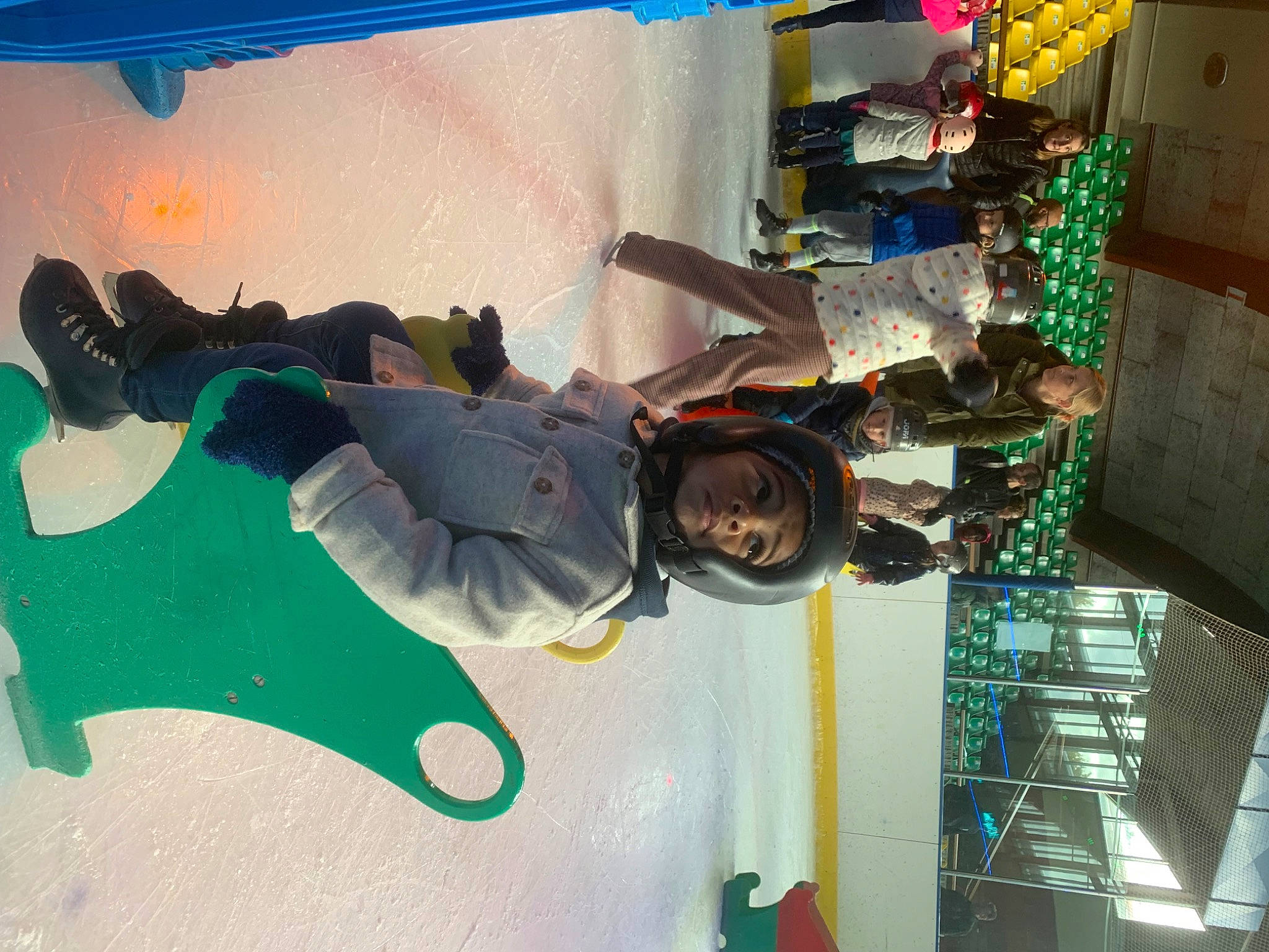 Kayden participe au concours pour gagner de l'argent avec cette photo : art, blue, carmine, fictional_character, fun, green, headwear, helmet, leisure, machine, person, personal_protective_equipment, plastic, recreation, room, space, toddler, visual_arts, world