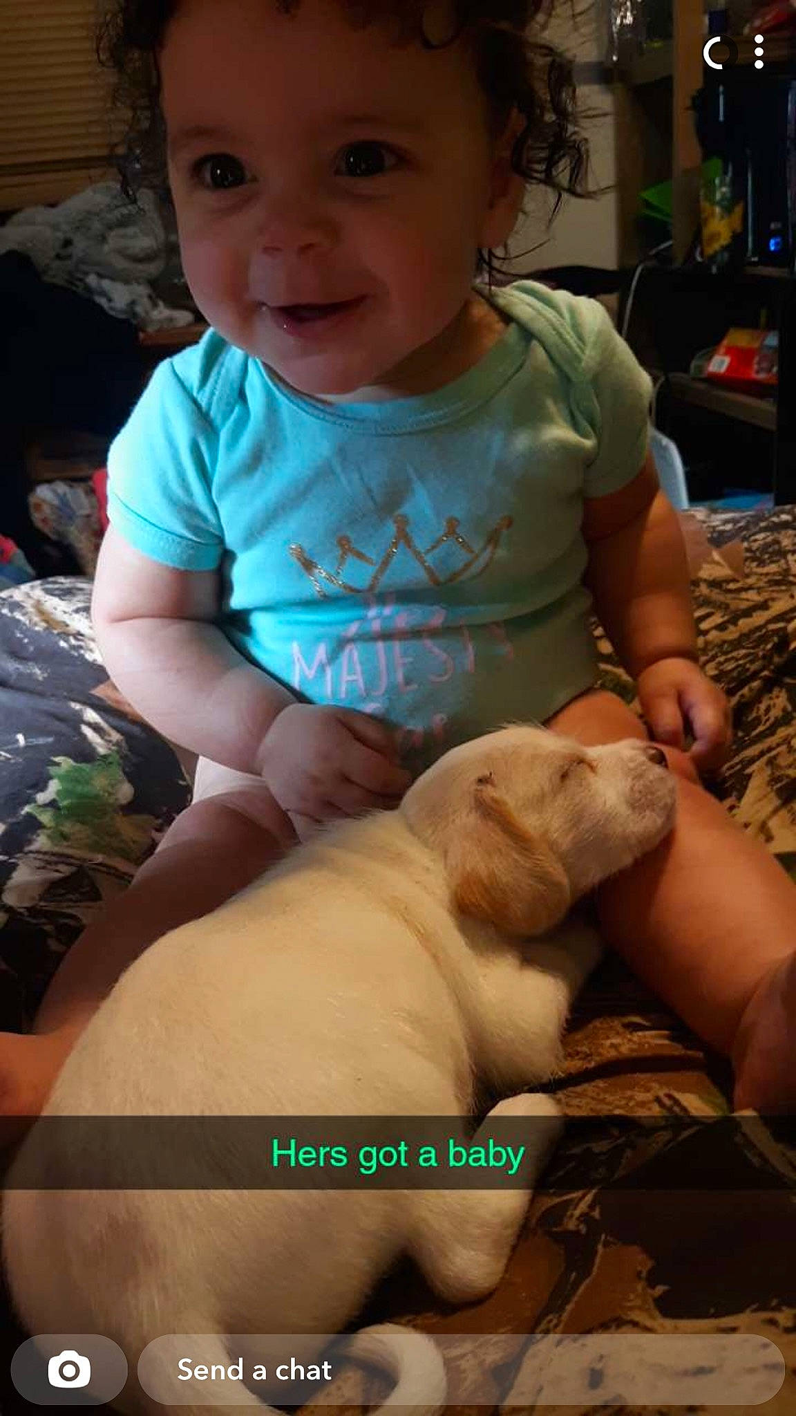 Paisley is registered to the contest to win money with this photo: baby, child, mouth, person, toddler