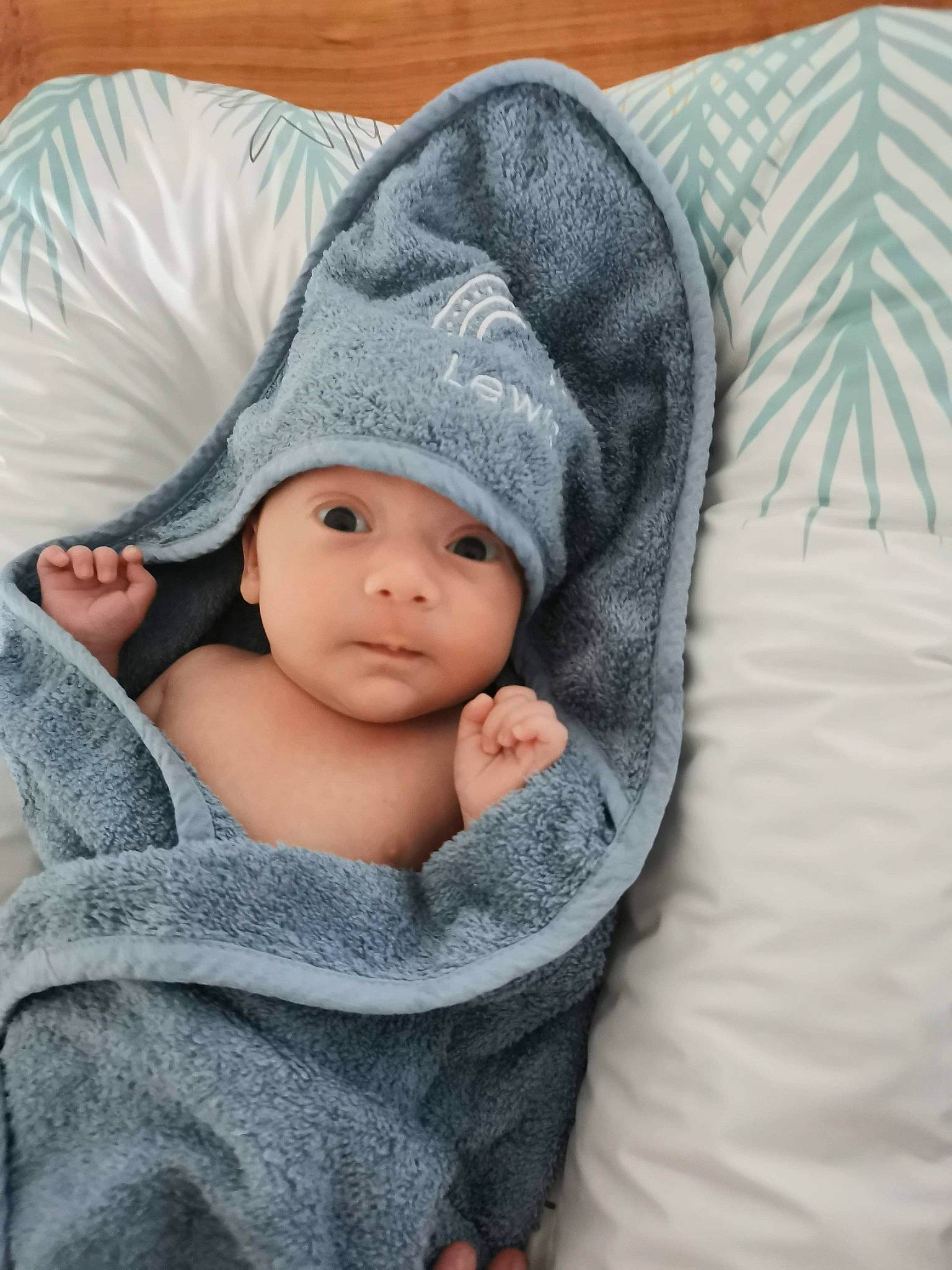 Lewis a rejoint le concours — aidez-le/la à gagner de superbes lots ! baby, baby_sleeping, baby_toddler_clothing, beanie, cap, cheek, child, comfort, fashion_accessory, grey, headgear, headwear, hood, knit_cap, linens, pattern, person, sitting, skin, sleeve