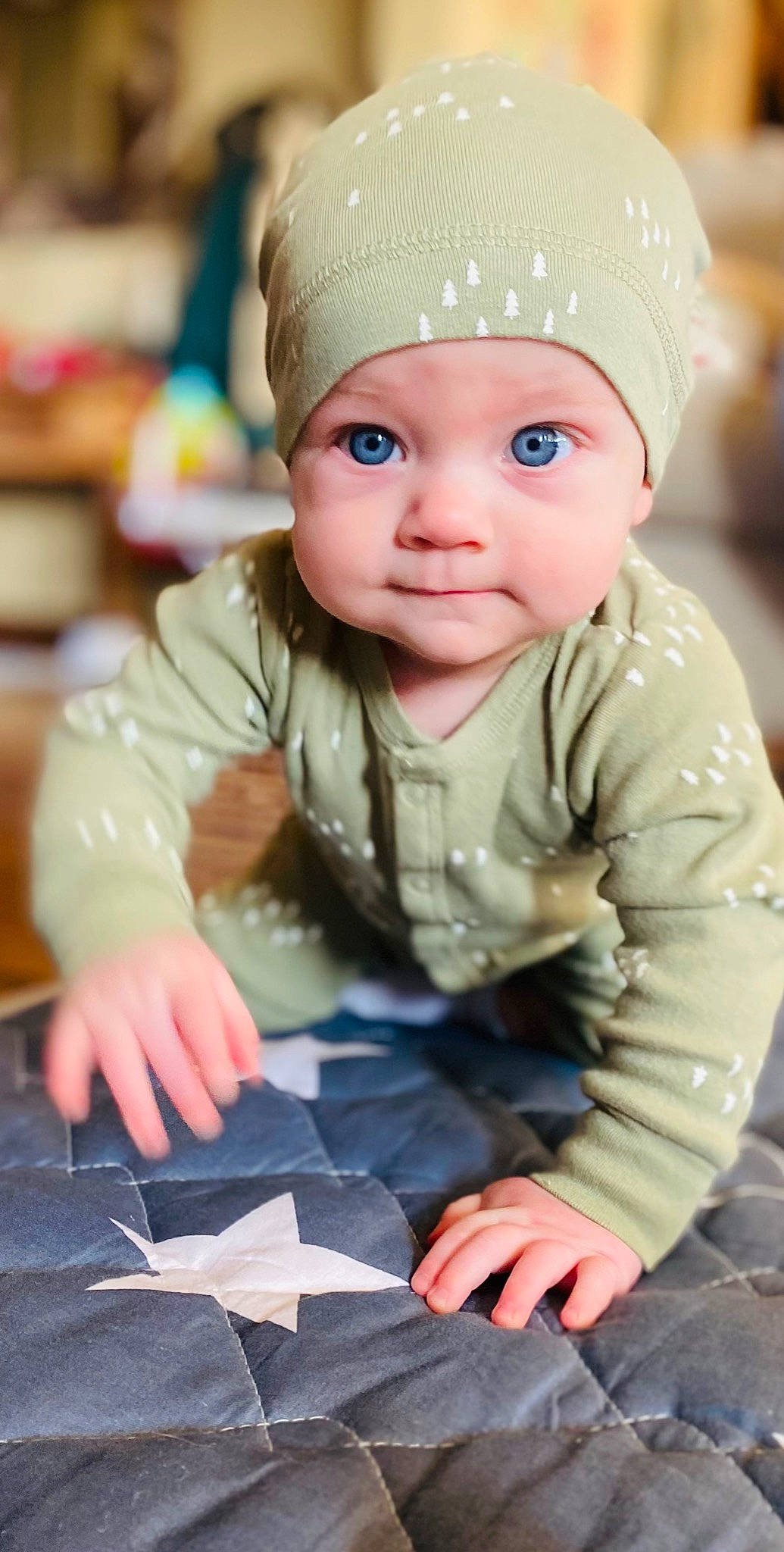 Marshal joined the competition — help win amazing prizes! baby, baby_toddler_clothing, beauty, cap, cheek, child, chin, eye, face, facial_expression, flooring, headgear, headwear, human_body, nose, people, person, photograph, product, skin
