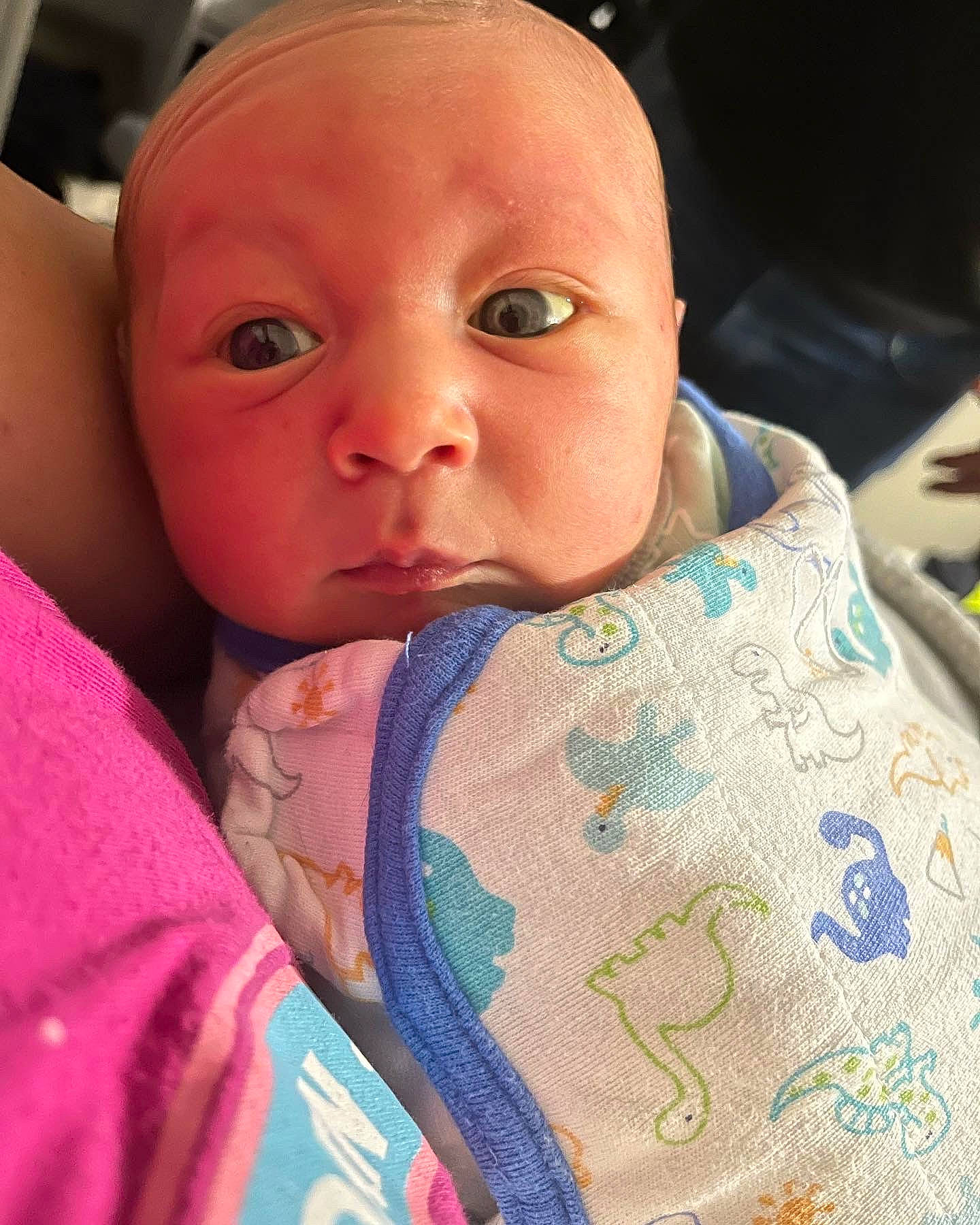 Jake joined the competition — help win amazing prizes! baby, baby_products, baby_toddler_clothing, cheek, child, comfort, ear, eyebrow, eyelash, finger, forehead, iris, linens, lip, mouth, nose, person, pink, skin, sleeve