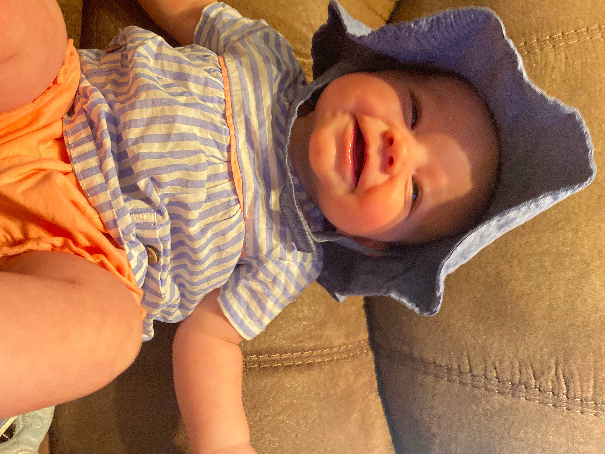 Ainsley joined the competition — help win amazing prizes! abdomen, baby, chest, comfort, cool, elbow, eye, fun, gesture, happy, headwear, linens, mouth, nose, person, skin, sleeve, smile, thigh, toddler