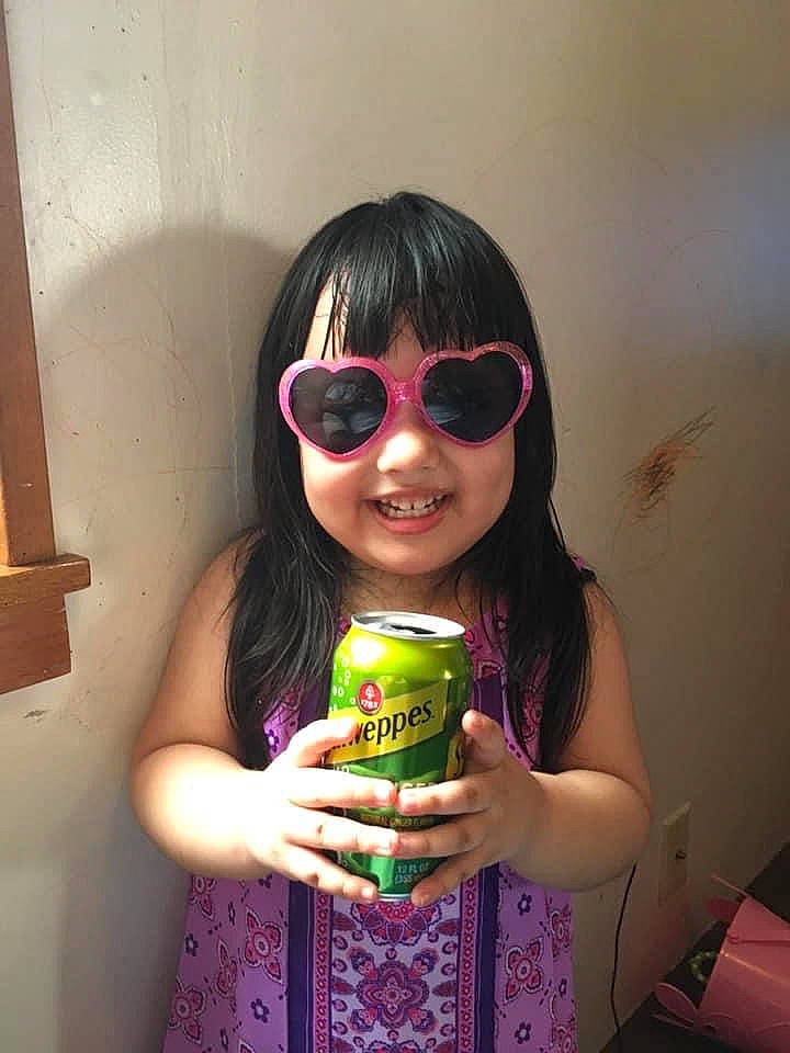 Alejandra joined the competition — help win amazing prizes! black_hair, brown_hair, cool, drink, eyewear, fun, glasses, green, hair_coloring, joy, lip, long_hair, person, smile, sunglasses, vision_care
