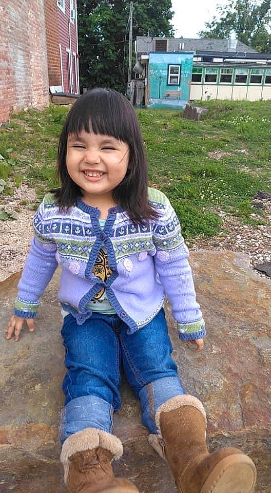 Alejandra joined the competition — help win amazing prizes! child, child_model, jeans, joy, outerwear, person, skin, smile, toddler