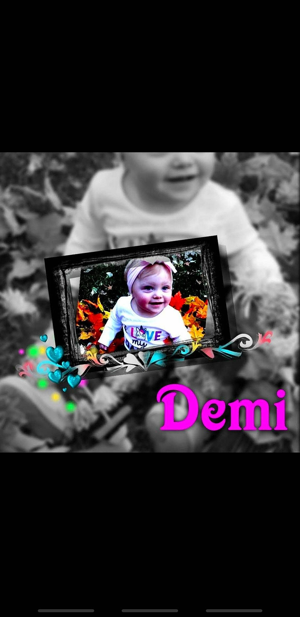 Demi is registered to the contest to win money with this photo: baby, child, human, joy, magenta, person, photo_caption, pink, stock_photography