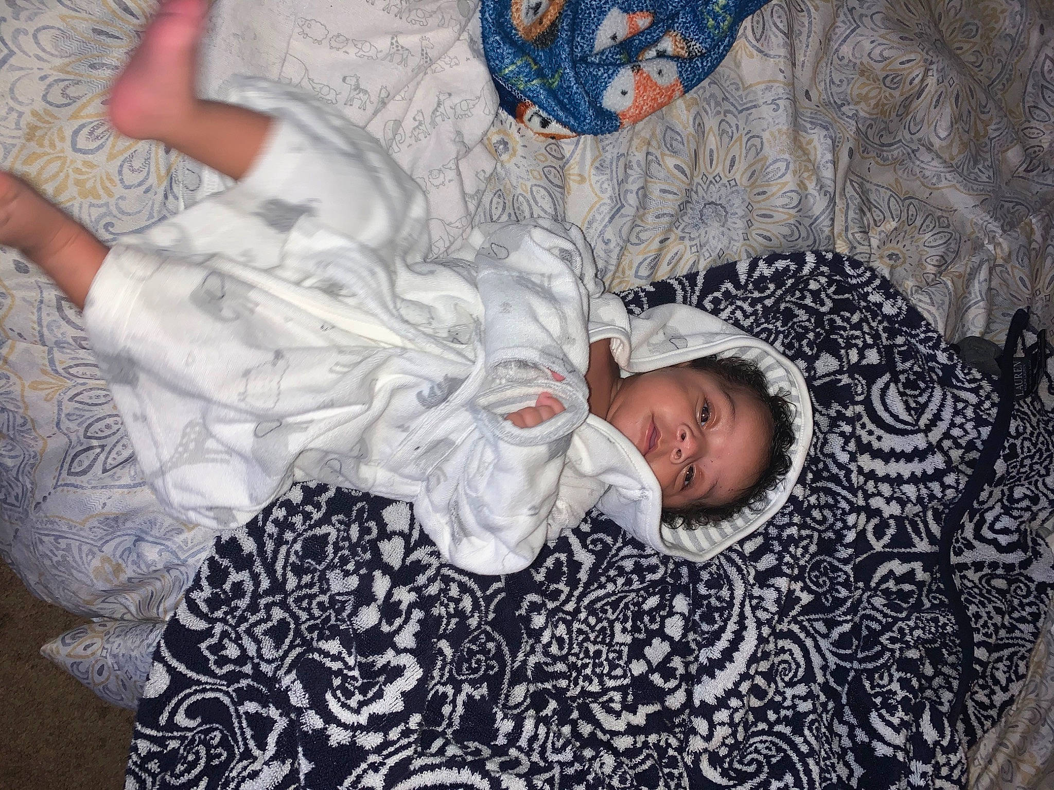 Samir is registered to the contest to win money with this photo: baby, child, family, fun, people, person, photography, sleep, textile, toddler