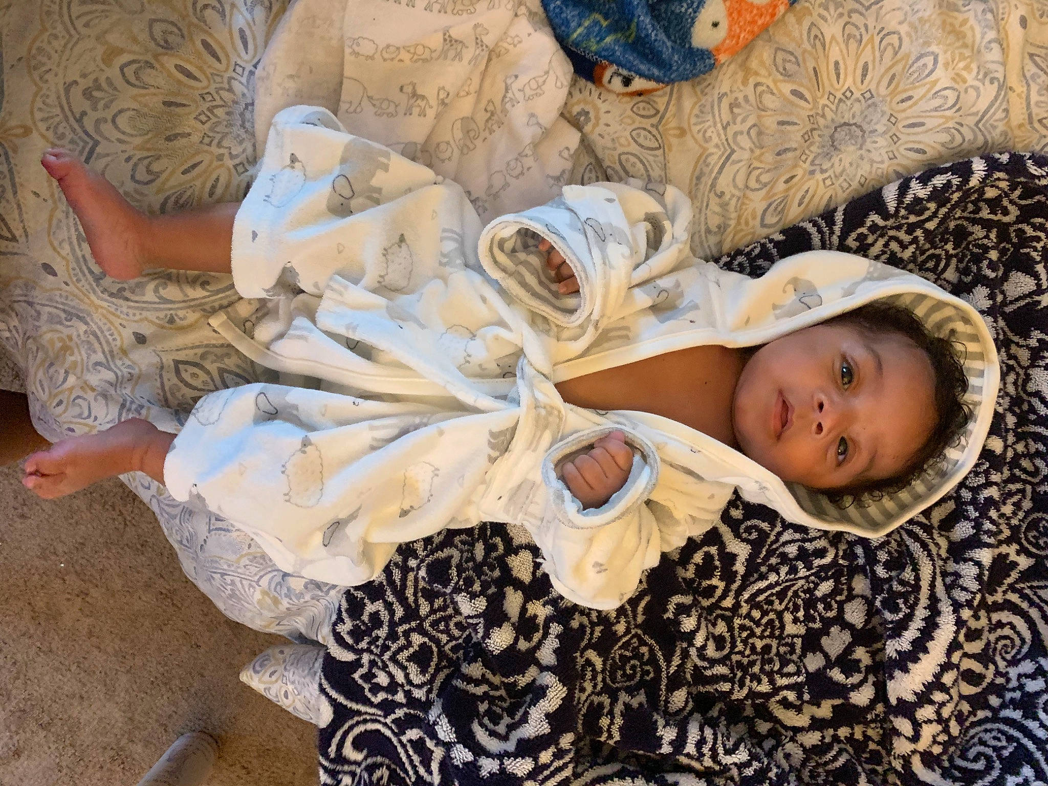 Samir is registered to the contest to win money with this photo: baby, child, person, sleep, toddler