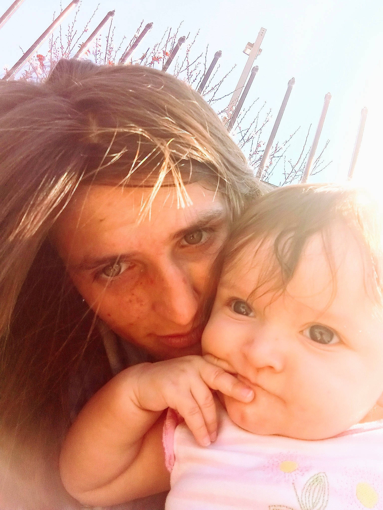 Karma joined the competition — help win amazing prizes! eye, eyebrow, eyelash, gesture, grass, hairstyle, hand, happy, iris, lip, mouth, nose, people_in_nature, person, plant, skin, sky, sunlight, toddler, tree