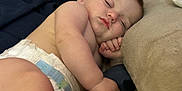Alaric joined the competition — help win amazing prizes! baby, blanket, closeup, comfort, cushion, diaper, face, hand, head, indoors, infant, nap, peaceful, person, relaxation, rest, skin, sleeping, soft, toddler