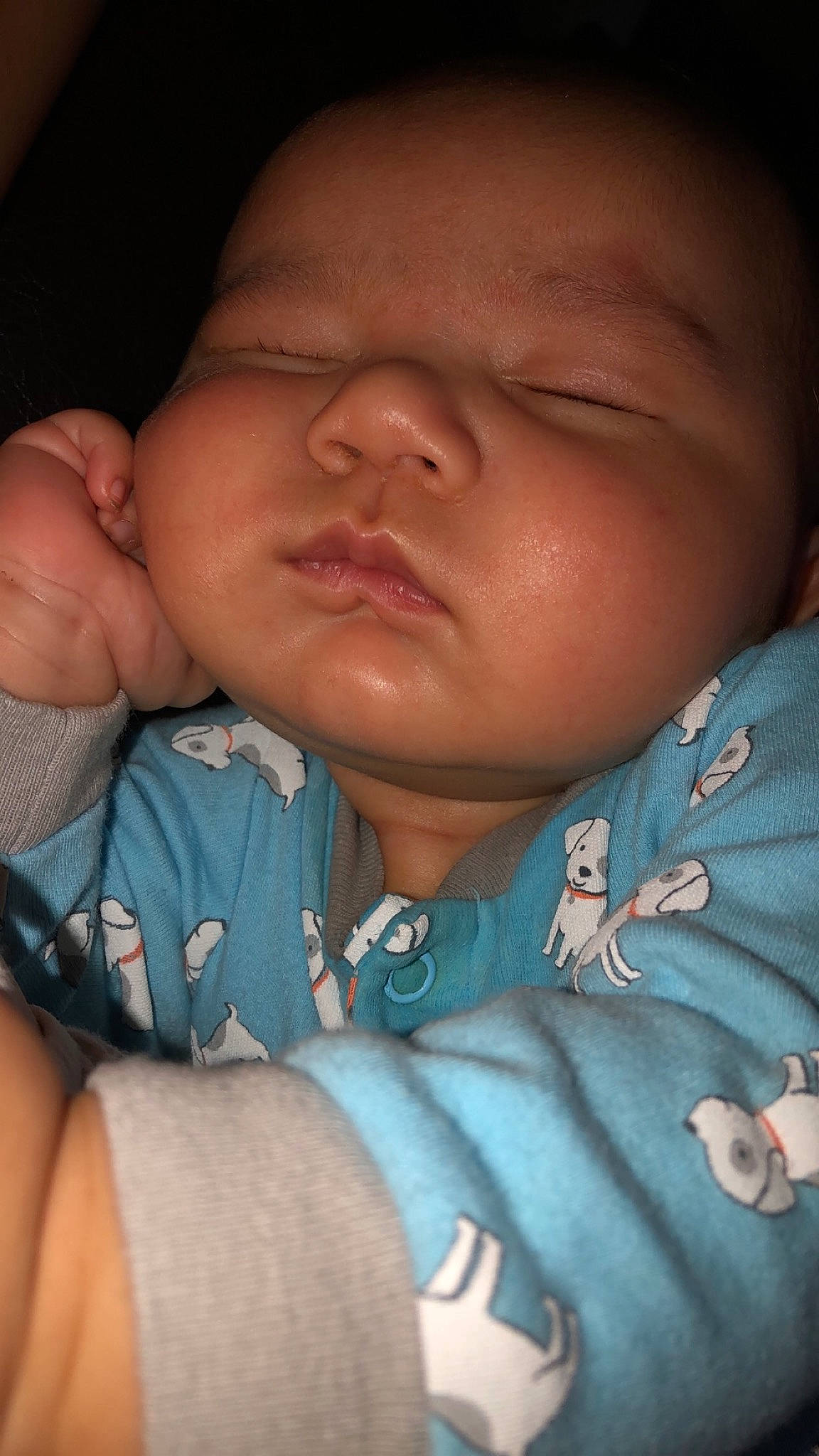 Elijah is registered to the contest to win money with this photo: baby, bedtime, cheek, child, chin, eye, face, finger, forehead, hand, head, lip, mouth, muscle, nap, nose, person, skin, sleep, thumb