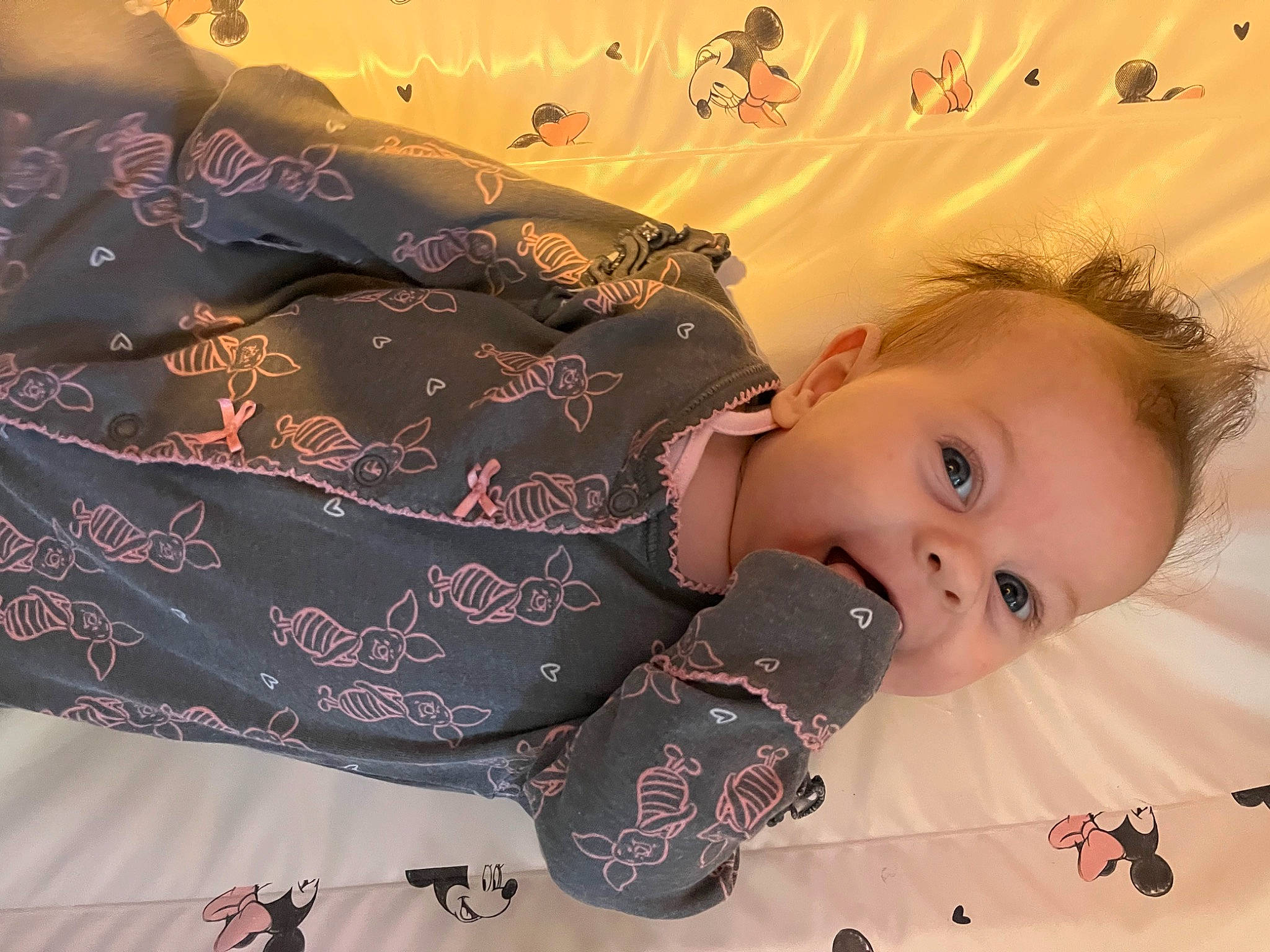 Olivia-mae is registered to the contest to win money with this photo: baby, baby_products, baby_safety, baby_toddler_clothing, cheek, child, comfort, event, fun, happy, linens, pattern, people_in_nature, person, portrait_photography, sleeve, snow, toddler, winter