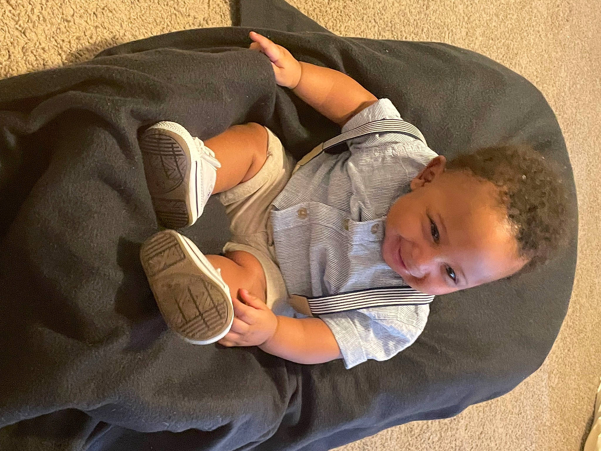 Shaimaine joined the competition — help win amazing prizes! child, comfort, elbow, finger, gesture, human_leg, knee, lap, linens, nail, nap, person, room, shoulder, sitting, sleep, thigh, thumb, toddler, wood