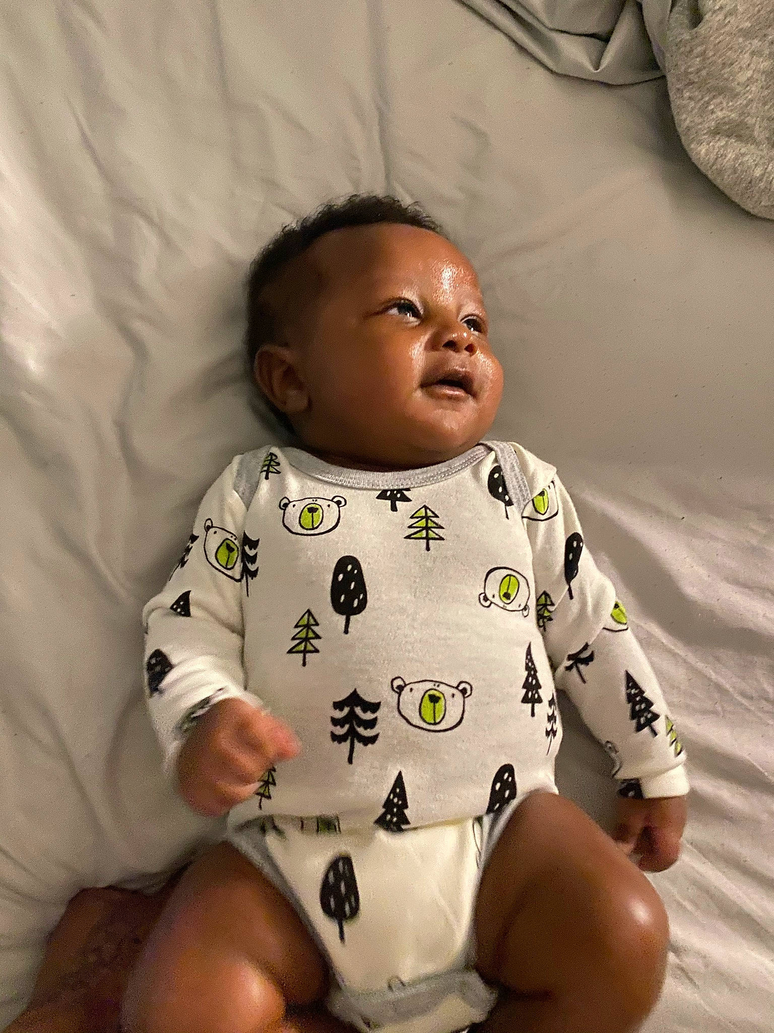 Shai joined the competition — help win amazing prizes! baby, baby_toddler_clothing, cheek, child, chin, comfort, facial_expression, flooring, fun, happy, head, linens, mammal, nose, person, product, skin, sleeve, smile, textile