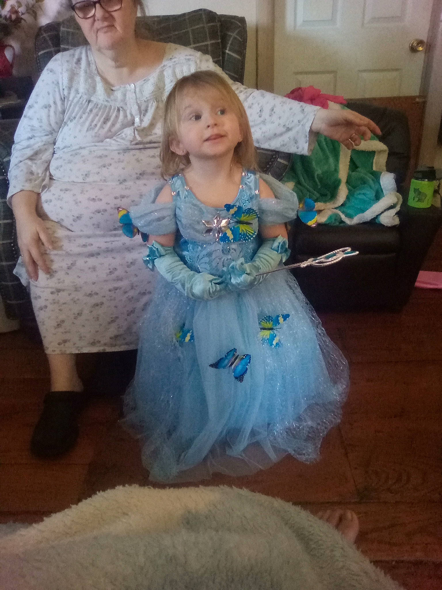 Zaylee is registered to the contest to win money with this photo: azure, baby_toddler_clothing, child, dress, embellishment, event, eye, face, fashion_design, formal_wear, fun, gown, hair, happy, head, headwear, human_body, iris, person, skin