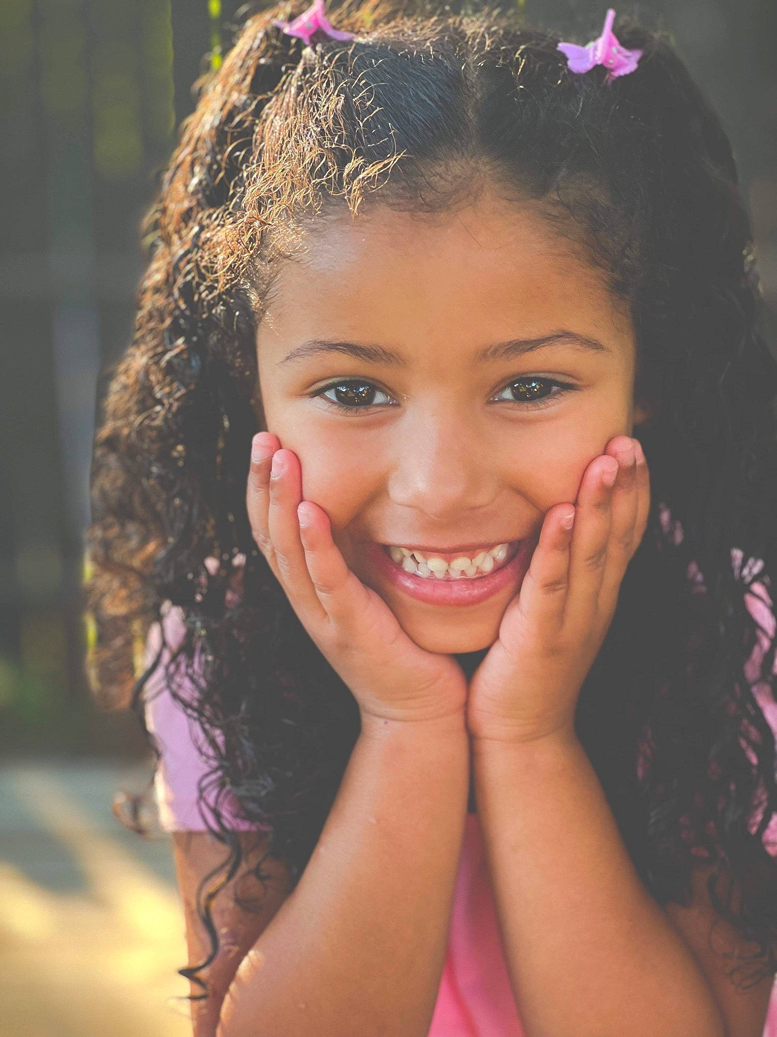 Kamari is registered to the contest to win money with this photo: black_hair, cheek, chin, cool, dress, ear, eyebrow, eyelash, face, flash_photography, fun, happy, headpiece, iris, jewellery, joy, lip, long_hair, person, purple